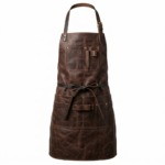 Men's Brown Woodworking Leather Apron – 100% Genuine Cowhide | Leathiques - Image 3